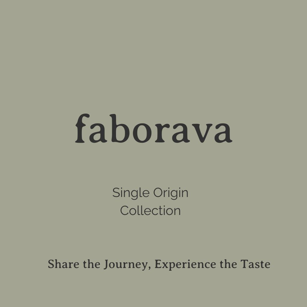 Faborava Coffee Label for Single Origin Collection