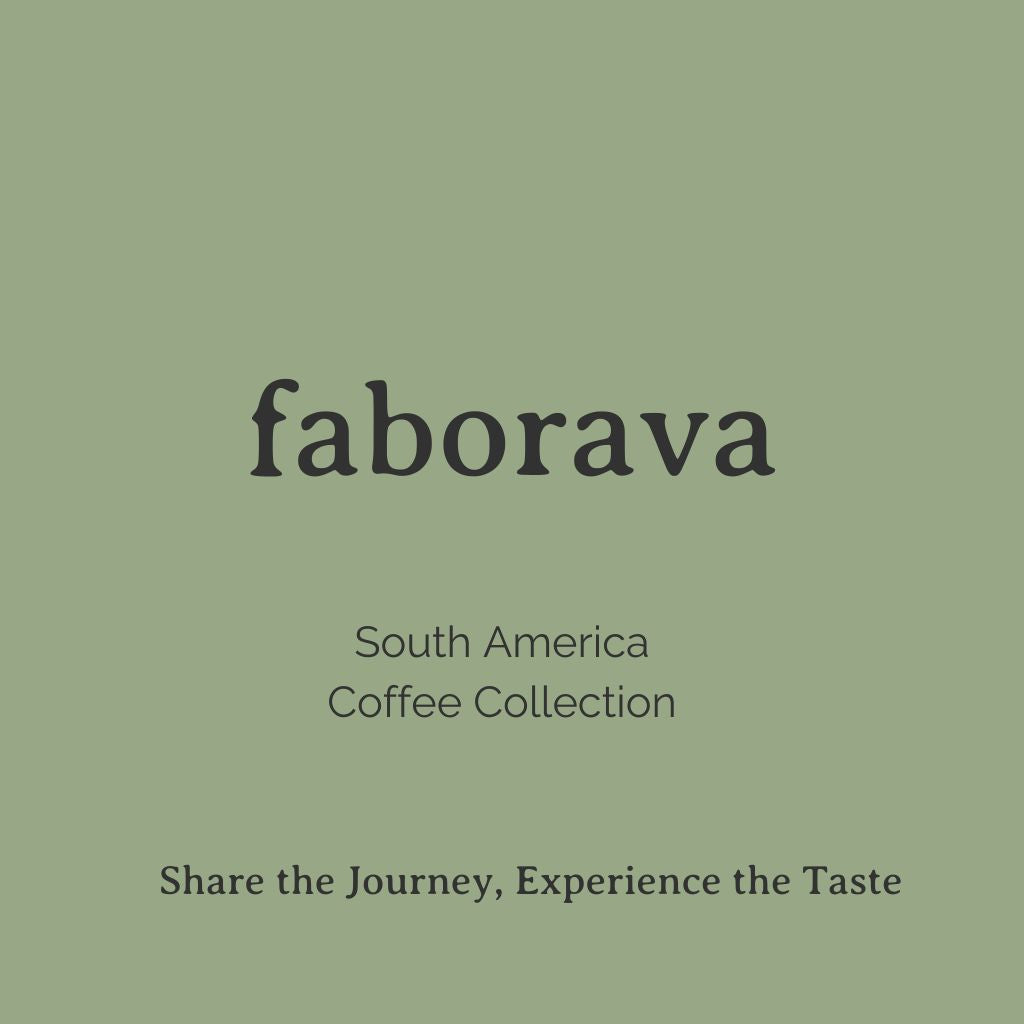 Faborava Coffee Label for South American Collection