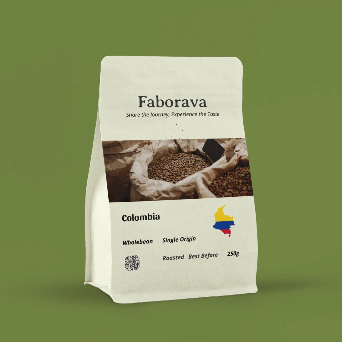 Colombian Coffee – Smooth and Balanced, Medium Roast - Faborava