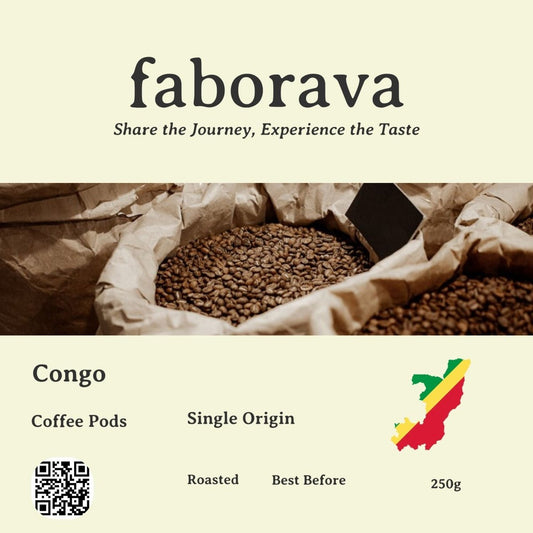 Congo Coffee Capsules – Balanced & Smooth - Faborava