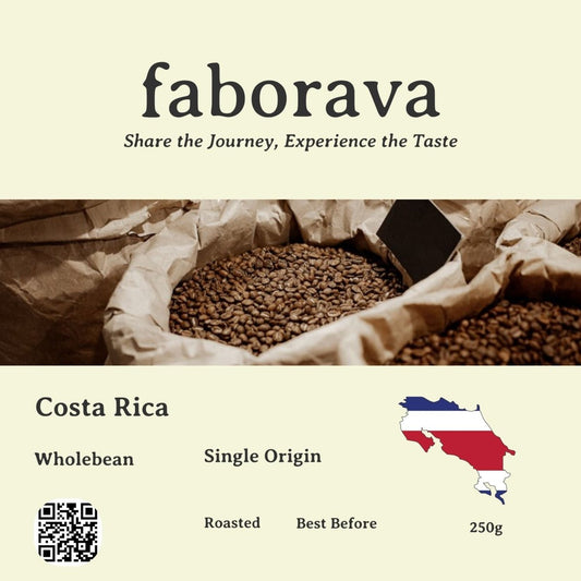 Costa Rican Coffee - Bright and Complex - Faborava