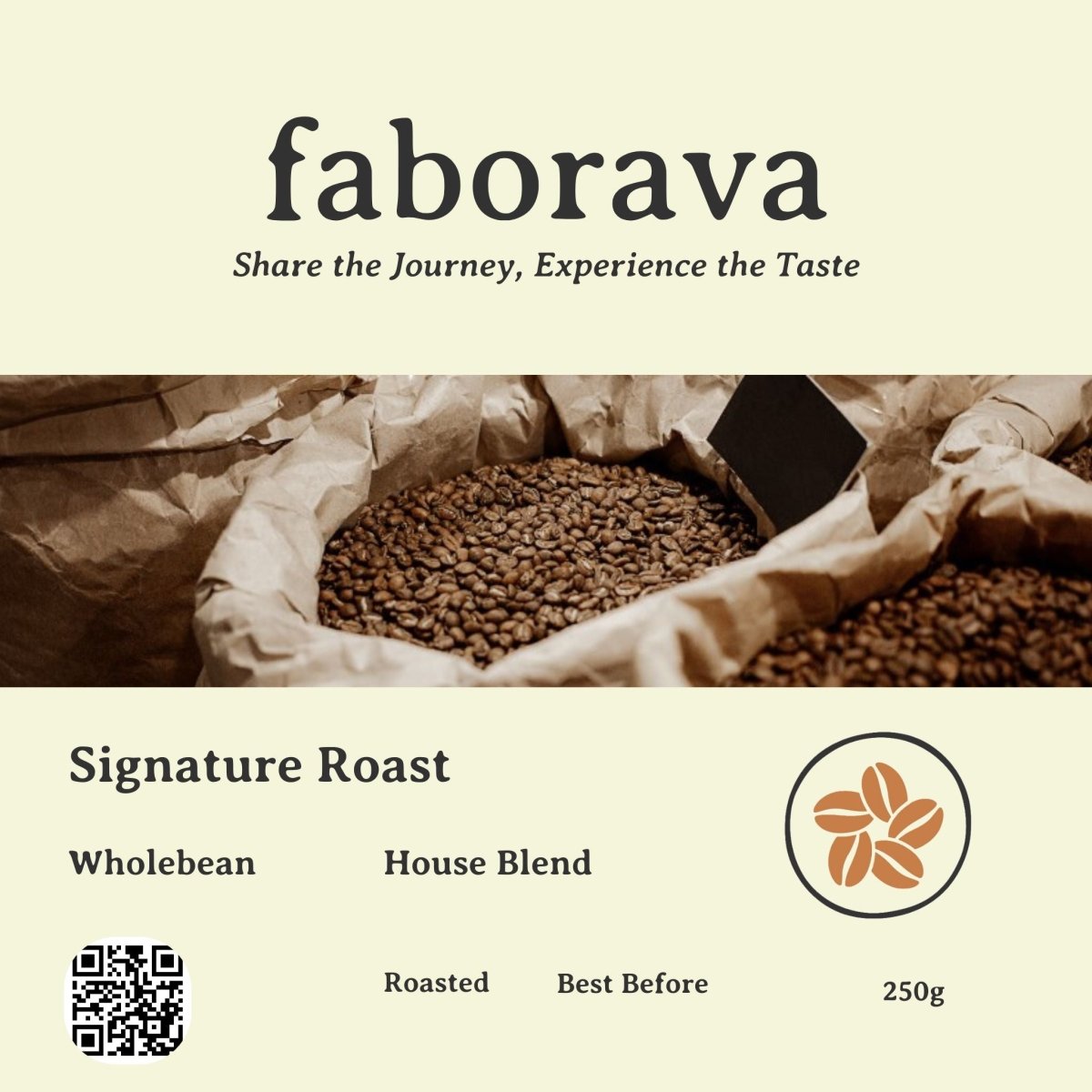 Faborava Signature Roast – Smooth Light Roast - Faborava