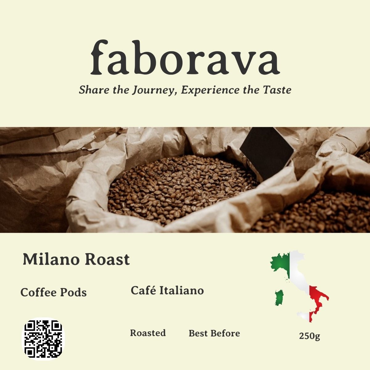 Milano Roast Coffee Capsules – Bold & Intense - Faborava