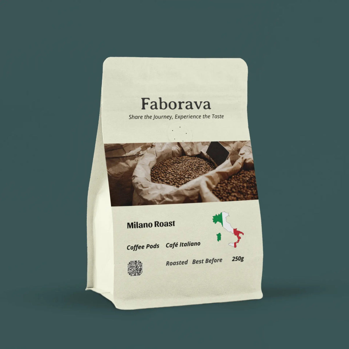 Milano Roast Coffee Capsules – Bold & Intense, Italian Roast (Nespresso Compatible) - Faborava