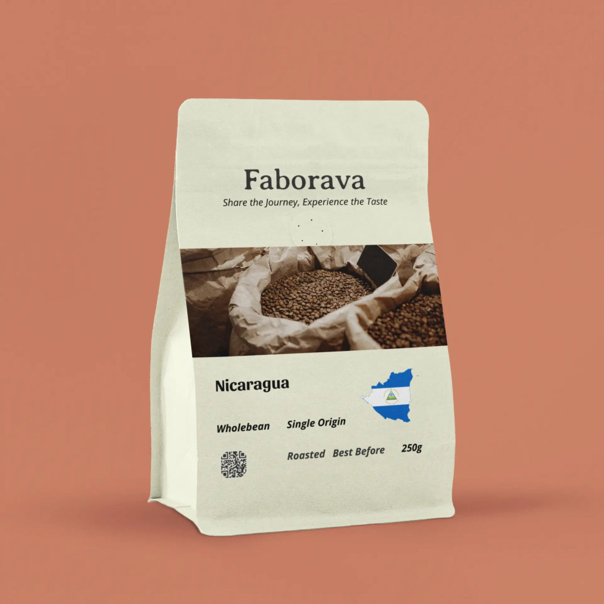 Nicaragua El Buey – Single - Origin, Light/Medium Roast, Clean & Balanced - Faborava