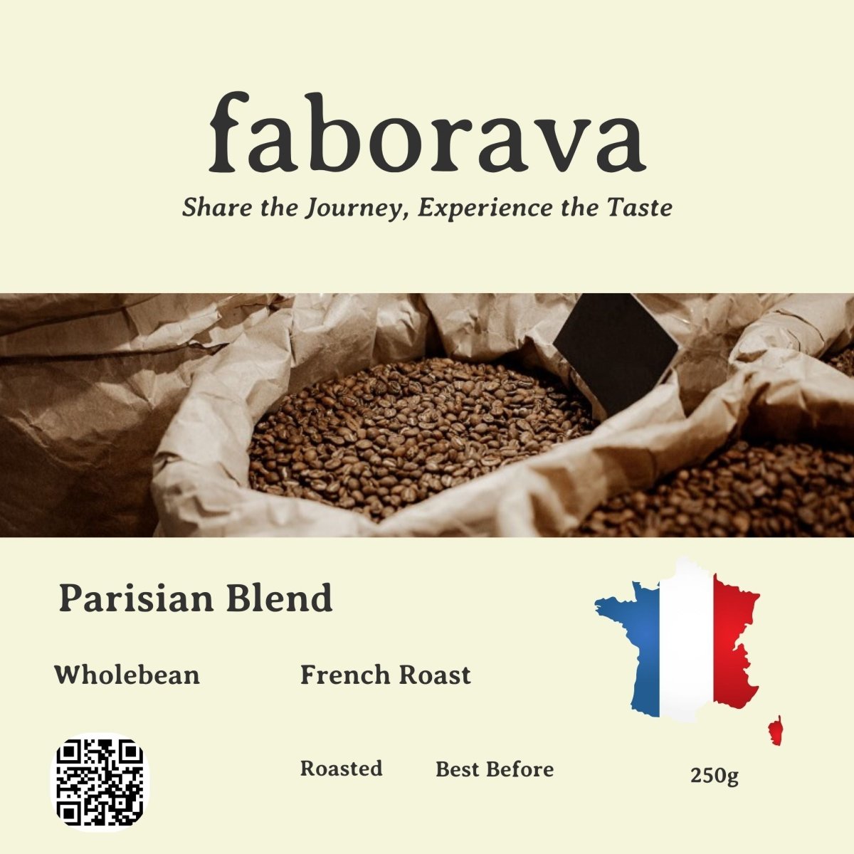 Parisian Blend – Medium/High Roast - Faborava