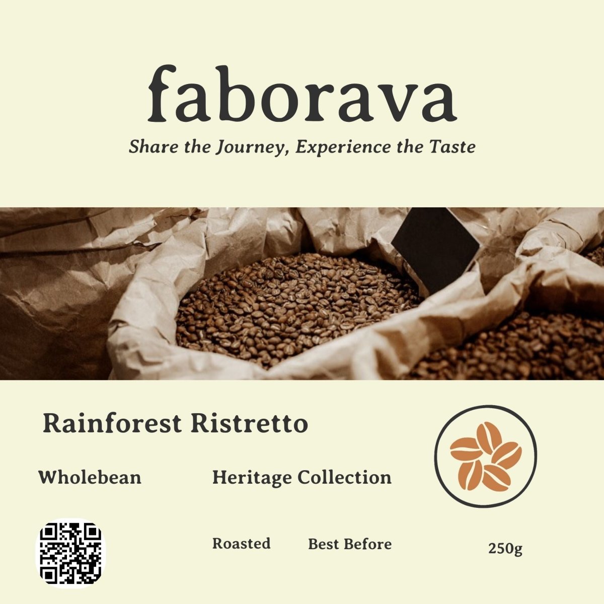 Rainforest Ristretto – Rainforest Alliance Certified, Bold & Smooth Espresso - Faborava